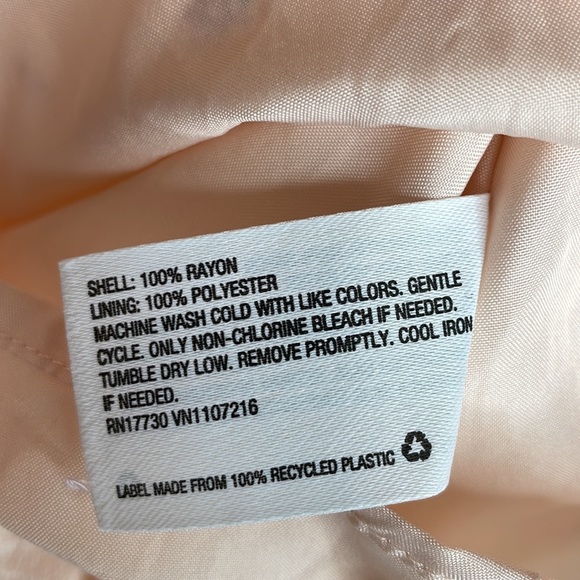 The Nines by Hatch floral button down rayon dress Medium - Picture 6 of 10